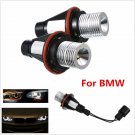 White Angel Eye Halo Light 10W CREE LED Ring Marker Bulbs For BMW X5 E39 E60 E63