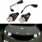 White Angel Eye Halo Light 10W CREE LED Ring Marker Bulbs For BMW X5 E39 E60 E63