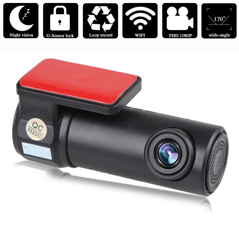 Mini WIFI Dash Cam HD 1080P Car DVR Camera Video Recorder Night Vision G-sensor