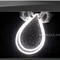 2x 60CM LED White Car DRL Daytime Running Lamp Strip Light Flexible Soft Tube Y