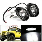Pair 20W 6000K LED Work Driving Light Spot Beam Waterproof for Truck SUV Car