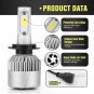 H7 20000LM 200W LED Headlight Kit Bulbs Low Beam High Power 6500K White CANBUS