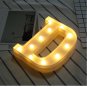 ALPHABET LETTER LIGHTS LED LIGHT UP WHITE LETTERS A-Z STANDING / HANGING