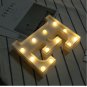 ALPHABET LETTER LIGHTS LED LIGHT UP WHITE LETTERS A-Z STANDING / HANGING
