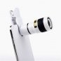 HD 12x Optical Zoom Clip on Camera Lens Phone Telescope For Universal Cell Phone