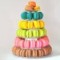 6 Tiers Round Macaron Tower Cake Stand Macaron Display Rack for Wedding Birthday
