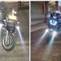 125W U5 Motorcycle Motorbike Headlight LED Fog Driving Spot Light Bulb Lamp Y