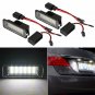 2x LED Number License Plate Light For VW GOLF MK4 MK5 MK6 PASSAT EOS ERROR FREE