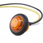 10x Amber 3/4" Bullet Clearance Side Marker LED Light For Truck Trailer RV 12V