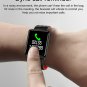 Waterproof Smart Watch Blood Pressure/Heart Rate Bracelet for iphone iOS Android