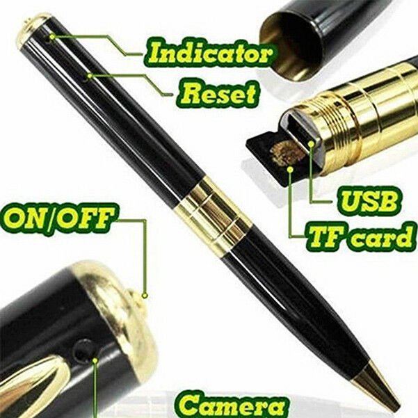 32G HD Spy Camcorder Pen Mini DVR Camera/Video/Sound Recorder Hidden