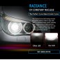 2X H7 300W 36000LM COB LED Headlight Bulbs Kit High/Low Beams 6000K White Canbus