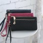 Women Lady Clutch Leather Wallet Long Card Holder Phone Bag Case Purse Handbag Y