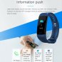 Sports  Heart Rate Blood Pressure Oxygen Fitness Smart Watch Wrist Band Bracelet