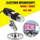 1000/1600X 8LED USB Zoom Digital Microscope Hand Held Biological Micro Endoscope