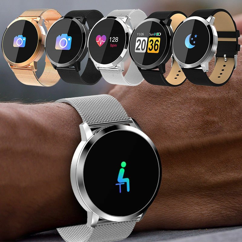 Women Men Bluetooth Smart Watch Phone Mate For Android IOS iPhone Samsung LG New