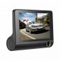 Dual Lens 4'' HD 1080P Vehicle Car Dash Cam Rear Video Camera Recorder DVR 170°