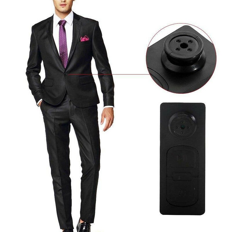Mini HD 1080P Button Camera Camcorder Video Recorder DV Pinhole DVR Spycam Y