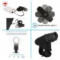 Waterproof USB Rechargeable Bright LED Bicycle Bike Front Light Headlight Lamp Y