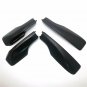 Car Black Roof Rack Cover Rail End Shell Waterproof Decor For Toyota RAV4 01-05