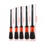 5PCS Dust Detailing Brush Cleaning Natural Boar Hair Car Auto Wheel Detail Tool