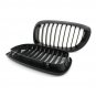 2X Front Kidney Grille Grilles For BMW 03-05 E46 3-series 2D Coupe Convertible