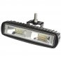 2X 6 inch 120W 16 LED Work Light Flood Beam Bar Car SUV OffRoad Driving Fog Lamp