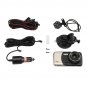 4'' Dual Lens Camera HD 1080P Car DVR Vehicle Video Dash Cam Recorder G-Sensor Y