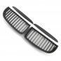2pcs Front Bumper Kidney Grill Matte Black For BMW E90 Sedan E91 4-Door 05-08