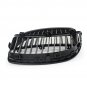 2pcs Front Bumper Kidney Grill Matte Black For BMW E90 Sedan E91 4-Door 05-08