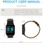 Waterproof Sport Smart Watch Blood Pressure Heart Rate Monitor iPhone Android CC
