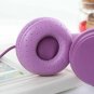 Adjustable Foldable Kid Wired Headband Earphone Headphones with Mic Stereo Bass