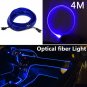 4M Universal Car Auto Interior Center Console LED Decorative Wire Strip Light CY