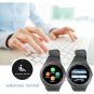 Waterproof Smart Watch Phone Mate Round Touch Screen SIM For Android Samsung CHY
