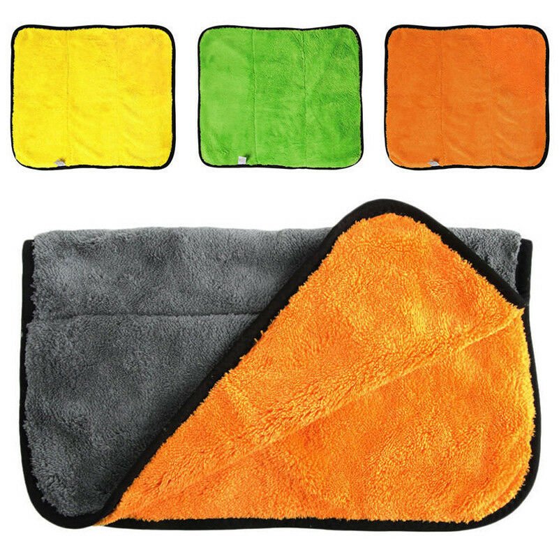 38x45cm Super Absorbent Car Wash Microfiber Towel Cleaning Drying Cloth Duster