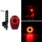 100 Lumen Waterproof LED Cycle Rear Lamp 6 Mode USB Rechargeable Bike Tail Light