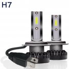 2x H7 16000LM 800W Mini LED Car Headlight Kit Hi/Lo White Light Bulbs 6000K CHY