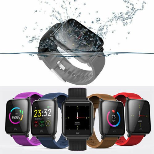 Q9 Colorful Screen Waterproof Sports Smart Watch Band Heart Rate for Android/iOS
