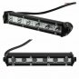 6" 18W 6000K LED Work Light Bar Driving Lamp Fog Off Road SUV 4WD Car Boat Truck