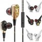 HIFI In-Ear Super Bass Stereo Earphone Earbuds Gaming Headphone Headset w/Mic CY