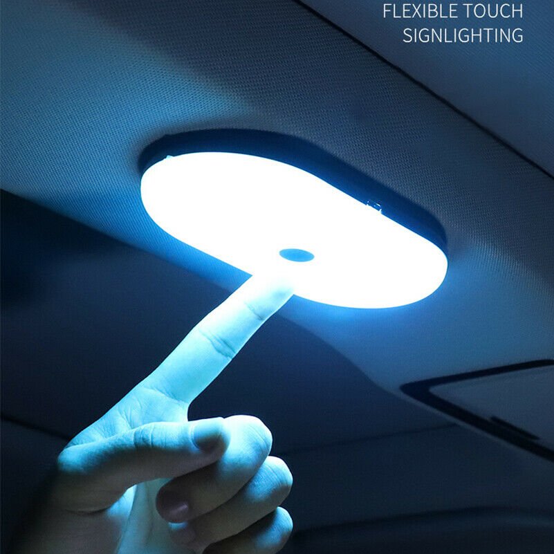 Car Ceiling Dome Roof Interior 3 Colors LED USB 2.2V Rectangle Reading Lights