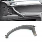 Gray Right Inner Door Panel Handle Pull Trim Cover For BMW E70 X5 51416969406