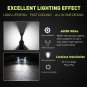 Nighteye 9006 HB4 160W LED Fog Light Bulbs Car Driving Lamp DRL White High Power