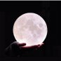 3D Printing Moon Lamp USB LED Night Light Moonlight Touch Color Changing 8-22CM