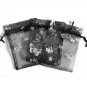 50Pcs Organza Gift Bags Jewelry Drawstring Bags Wedding Favor Bag Mesh CY