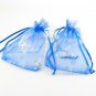 50Pcs Organza Gift Bags Jewelry Drawstring Bags Wedding Favor Bag Mesh CY