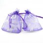 50Pcs Organza Gift Bags Jewelry Drawstring Bags Wedding Favor Bag Mesh CY