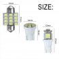 13Pcs Car White LED Lights Kit for Stock Interior & Dome & License Plate Lamps y