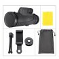 10X42 Zoom Monocular HD Telescope Telephoto Camera Lens + Phone Holder + Tripod