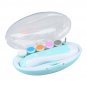 New Electric Baby Toddler Nail File Safe Clipper Trimmer Cutter Nail Care Set